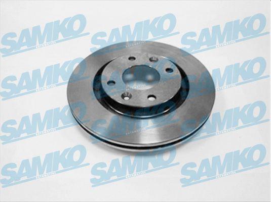 Samko P1002V Ventilated disc brake, 1 pcs. P1002V