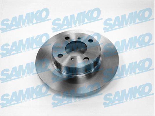 Samko O1461P Unventilated front brake disc O1461P