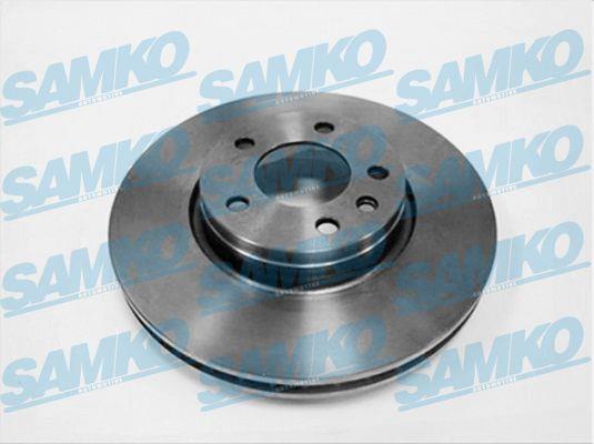 Samko O1291V Ventilated disc brake, 1 pcs. O1291V