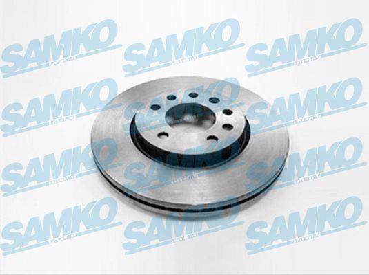 Samko O1261V Ventilated disc brake, 1 pcs. O1261V
