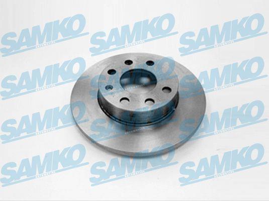 Samko O1041P Unventilated front brake disc O1041P