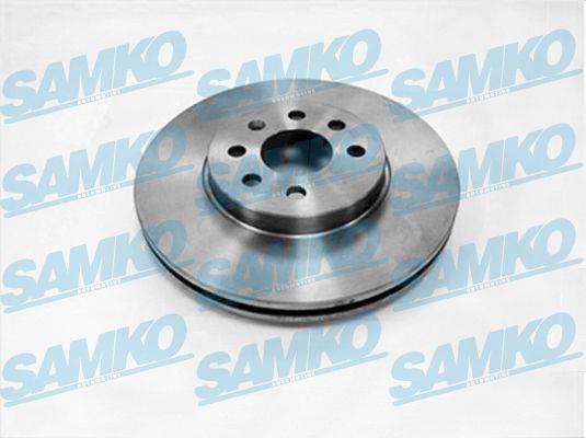 Samko O1034V Ventilated disc brake, 1 pcs. O1034V