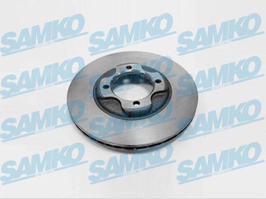 Samko M5081V Front brake disc ventilated M5081V