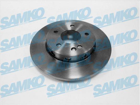 Samko M2381P Unventilated front brake disc M2381P