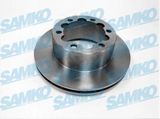 Samko M2044V Rear ventilated brake disc M2044V
