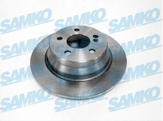 Samko M2019P Rear brake disc, non-ventilated M2019P