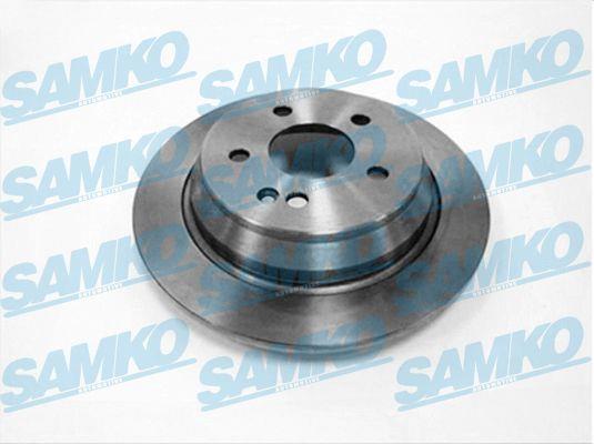 Samko M2013P Rear brake disc, non-ventilated M2013P
