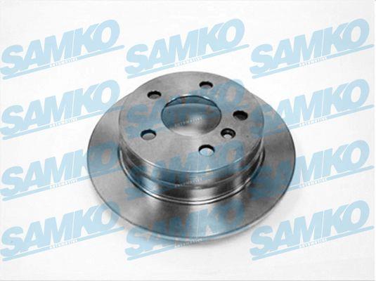 Samko M2003P Rear brake disc, non-ventilated M2003P