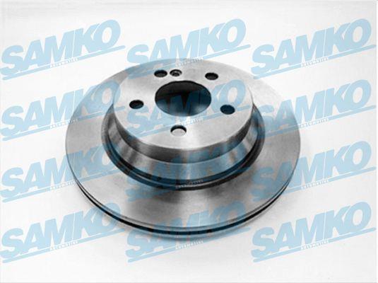 Samko M2002V Rear ventilated brake disc M2002V