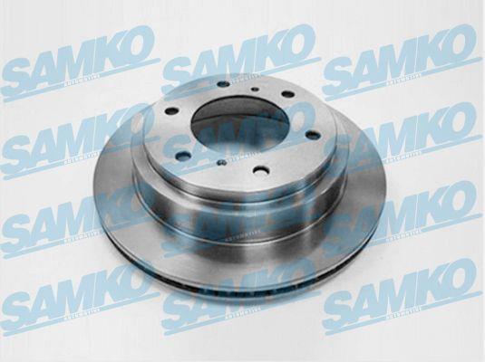 Samko M1007V Rear ventilated brake disc M1007V