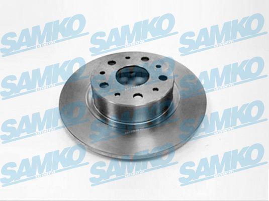 Samko L2111P Rear brake disc, non-ventilated L2111P