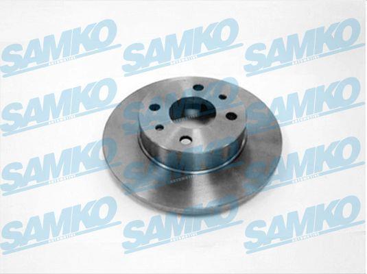 Samko L2061P Unventilated front brake disc L2061P