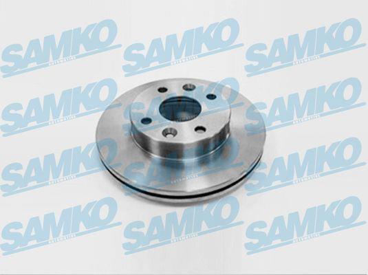 Samko K2022V Front brake disc ventilated K2022V