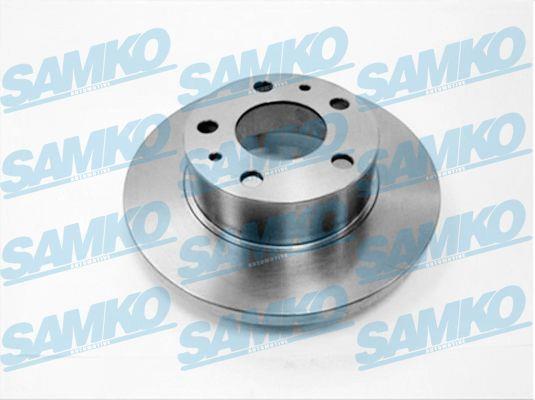 Samko I2151P Rear brake disc, non-ventilated I2151P