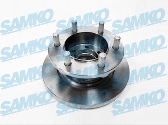 Samko I2109K Unventilated front brake disc I2109K