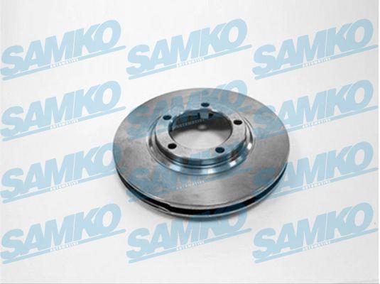 Samko H2124V Ventilated disc brake, 1 pcs. H2124V