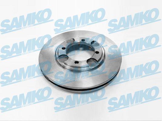 Samko H2061V Ventilated disc brake, 1 pcs. H2061V