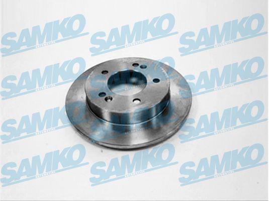 Samko H2020P Rear brake disc, non-ventilated H2020P