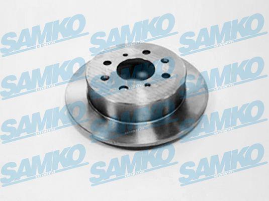 Samko H1471P Rear brake disc, non-ventilated H1471P