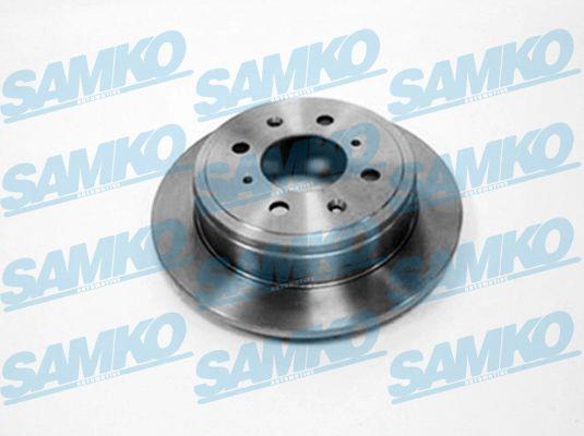 Samko H1171P Rear brake disc, non-ventilated H1171P