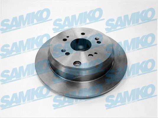 Samko H1026P Rear brake disc, non-ventilated H1026P