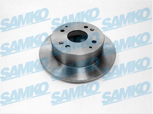 Samko H1007P Rear brake disc, non-ventilated H1007P