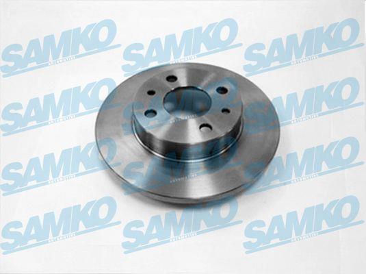 Samko F2081P Unventilated brake disc F2081P