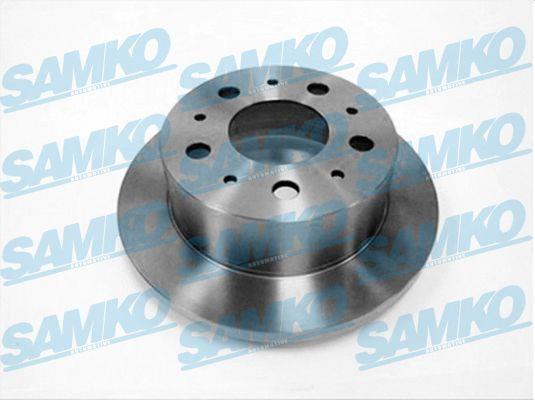 Samko F2015P Rear brake disc, non-ventilated F2015P