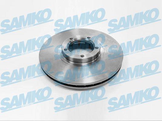 Samko F1611V Ventilated disc brake, 1 pcs. F1611V