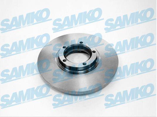 Samko F1211P Unventilated front brake disc F1211P