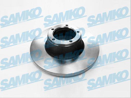 Samko F1091P Unventilated front brake disc F1091P
