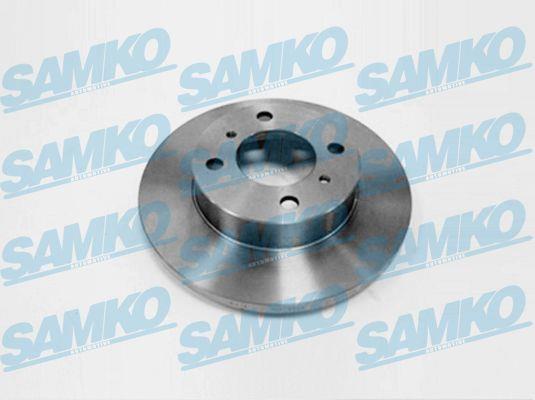 Samko D1311P Unventilated front brake disc D1311P