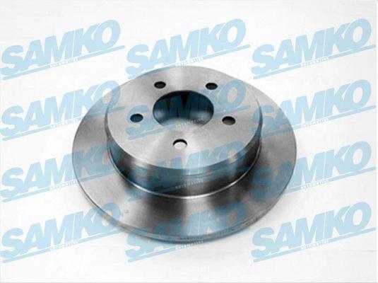 Samko C3005P Rear brake disc, non-ventilated C3005P