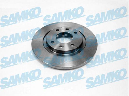 Samko C1331P Unventilated front brake disc C1331P
