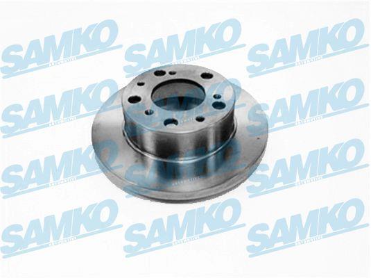 Samko C1191P Unventilated front brake disc C1191P