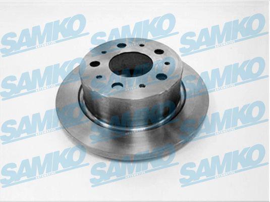 Samko C1039P Rear brake disc, non-ventilated C1039P