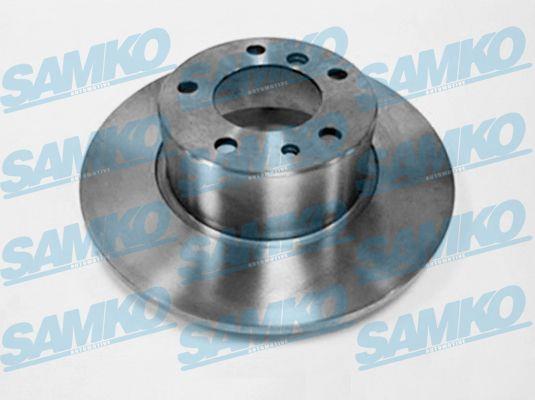 Samko B2231P Unventilated front brake disc B2231P