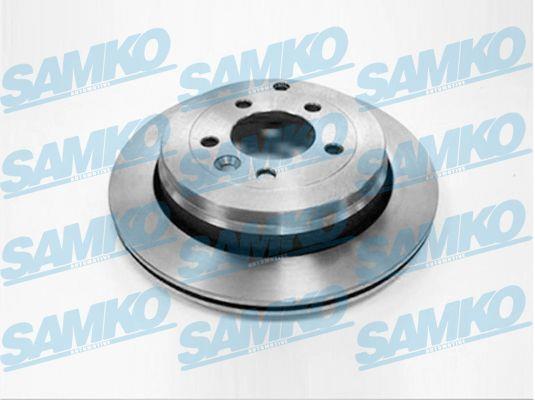Samko A4008V Rear ventilated brake disc A4008V