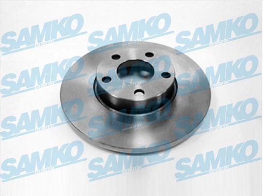Samko A1361P Unventilated front brake disc A1361P