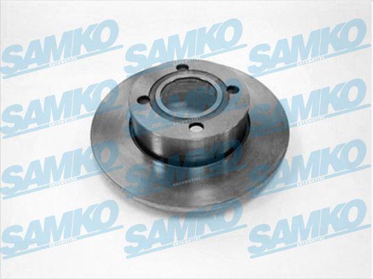 Samko A1201P Unventilated front brake disc A1201P