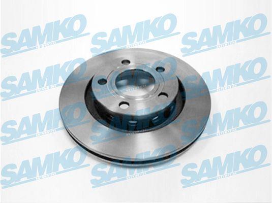 Samko A1036V Rear ventilated brake disc A1036V