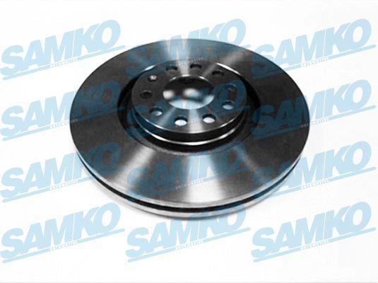 Samko A1028V Ventilated disc brake, 1 pcs. A1028V