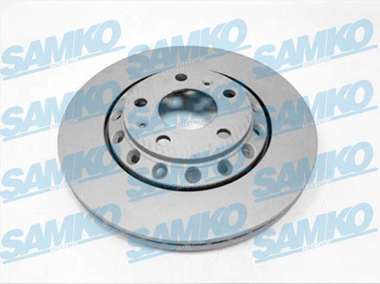 Samko A1025V Rear ventilated brake disc A1025V
