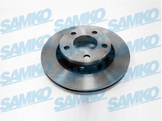 Samko A1023V Rear ventilated brake disc A1023V