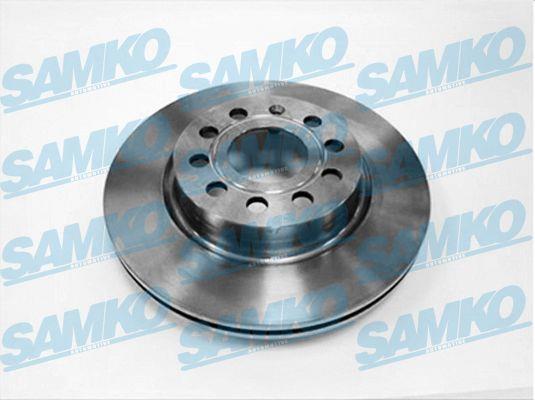 Samko A1001V Front brake disc ventilated A1001V
