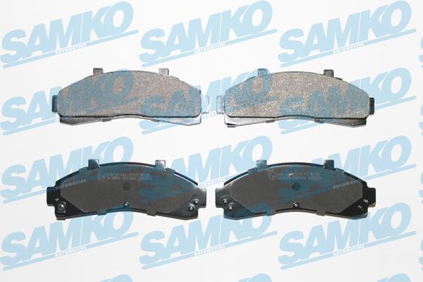 Samko 5SP989 Brake Pad Set, disc brake 5SP989