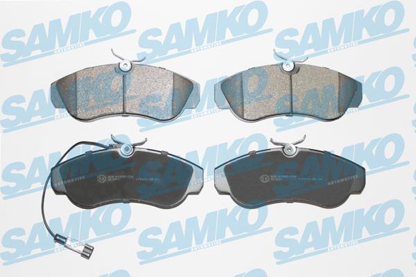 Samko 5SP965 Brake Pad Set, disc brake 5SP965