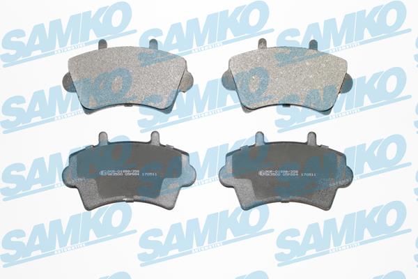 Samko 5SP884 Brake Pad Set, disc brake 5SP884