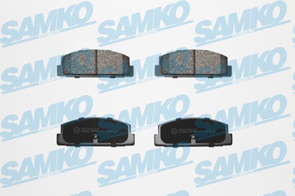 Samko 5SP876 Brake Pad Set, disc brake 5SP876