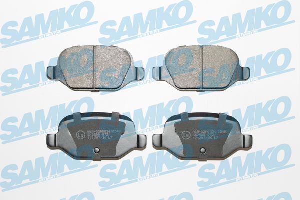 Samko 5SP872 Brake Pad Set, disc brake 5SP872
